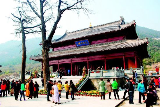 千年古刹兰若寺完成原址重建(图)